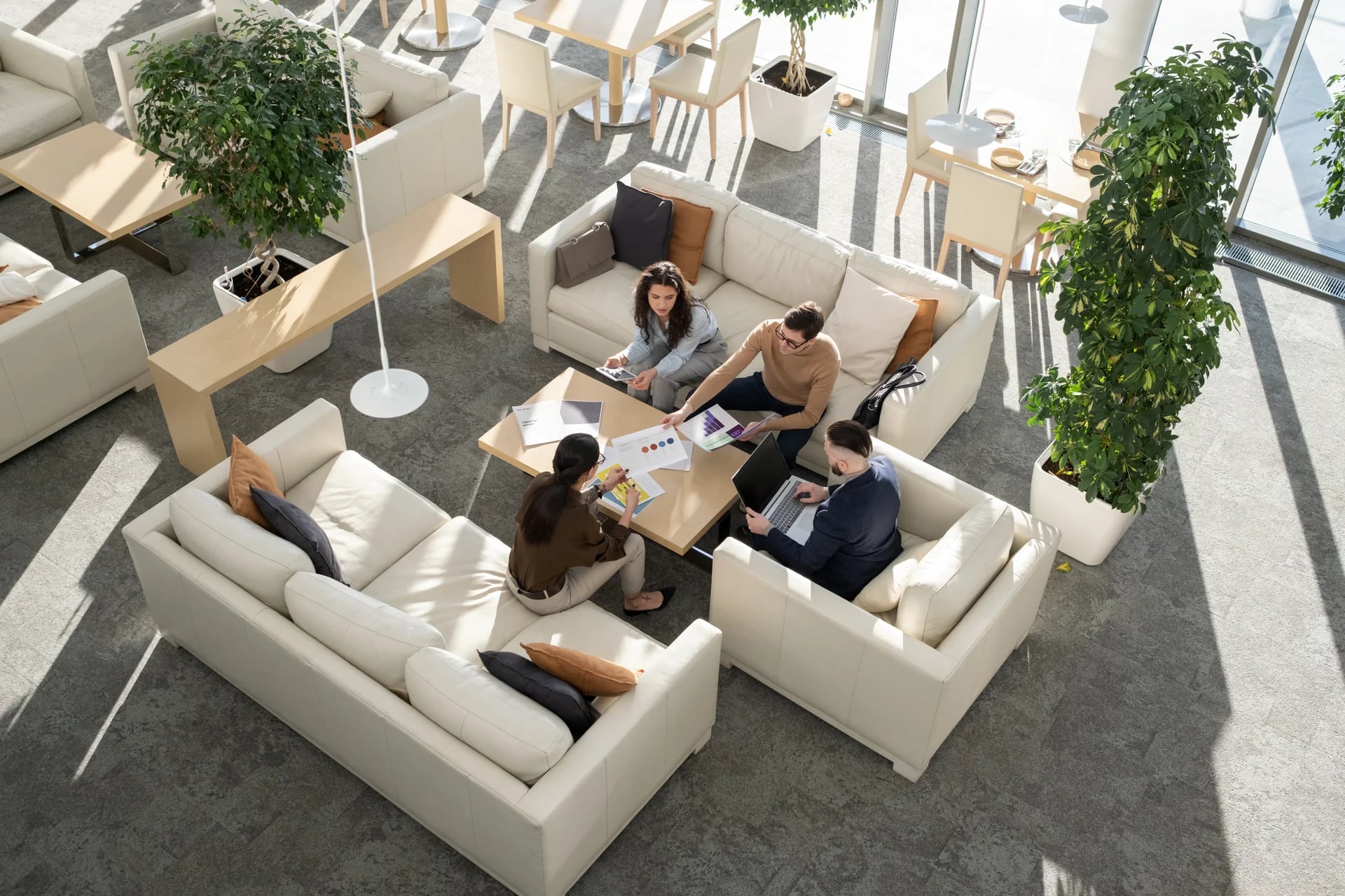 Corporate Team Discussion